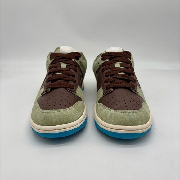 Nike Dunk Low CL 'Light Chocolate Vivid Blue' - Picture 2 of 9